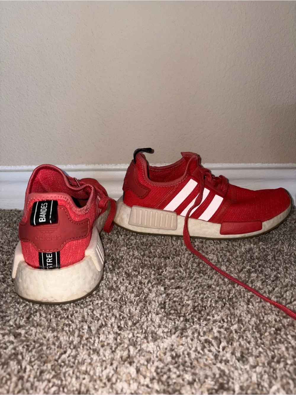 Women’s Coral Adidas Ultraboost NMD